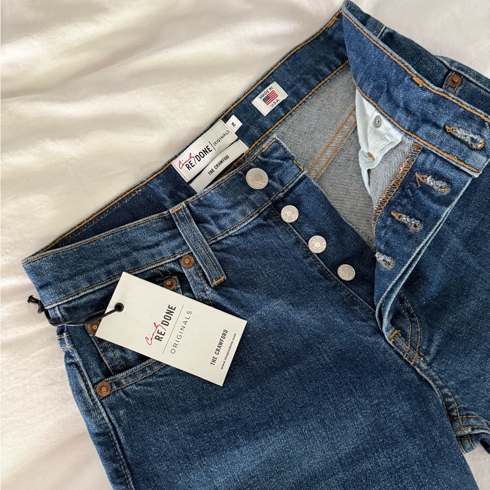 Re/Done “The Crawford” Women's Blue Jeans